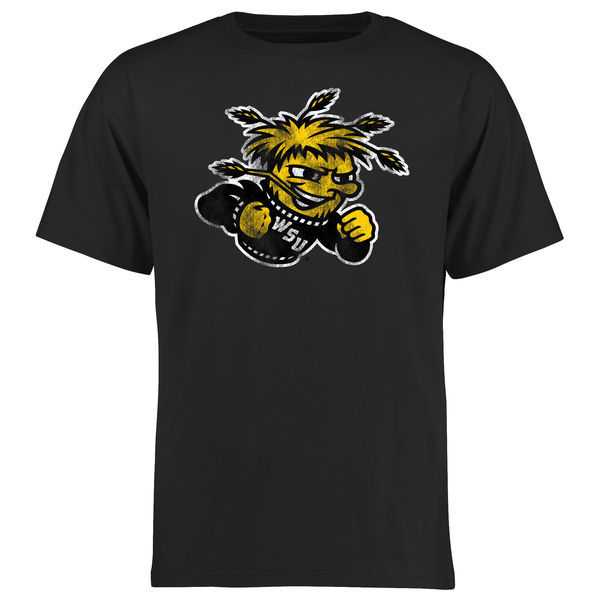 Wichita State Shockers Big x26 Tall Classic Primary WEM T-Shirt - Black,We sell and wholesale Wichita State Shockers Big x26 Tall Classic Primary WEM T-Shirt - Black on line form chian!